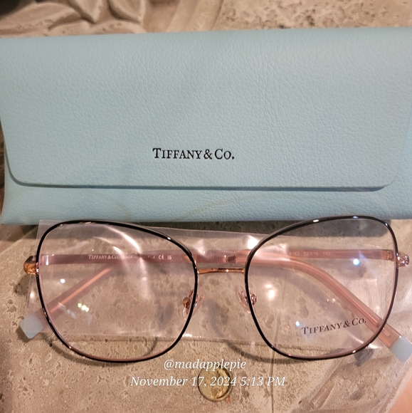 Tiffany & Co. TF1146 Rubedo Eyeglasses Frame Only Luxury Designer Celebrity #124 - Picture 14 of 15